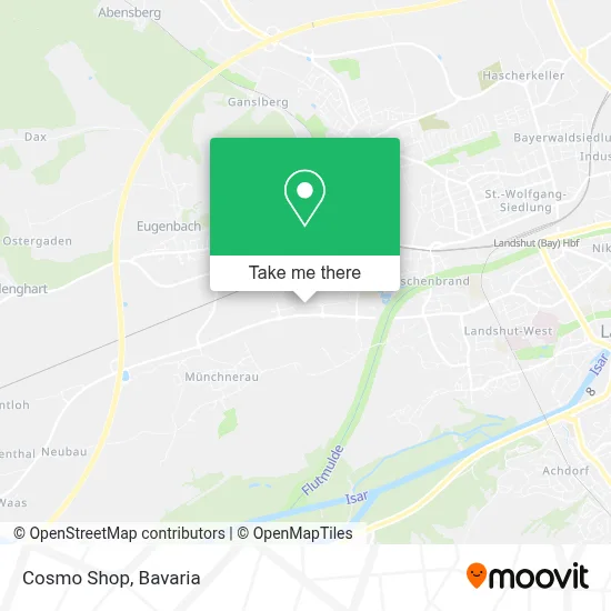 Cosmo Shop map
