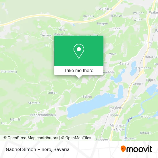 Gabriel Simòn Pinero map