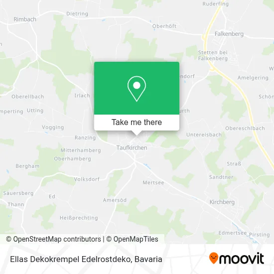 Ellas Dekokrempel  Edelrostdeko map