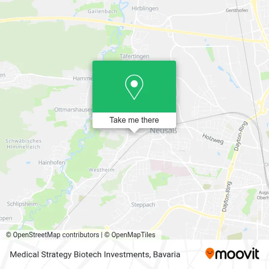 Medical Strategy Biotech Investments map