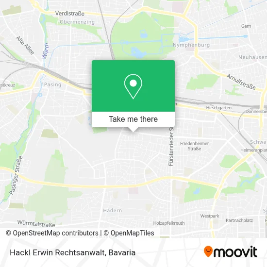 Hackl Erwin Rechtsanwalt map