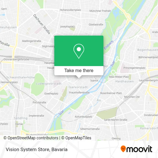 Vision System Store map