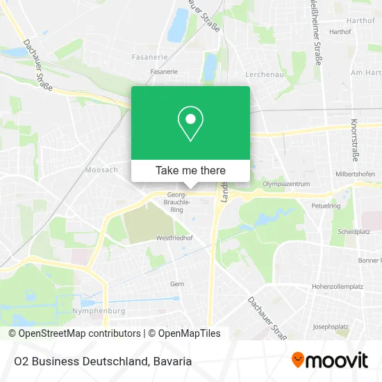O2 Business Deutschland map