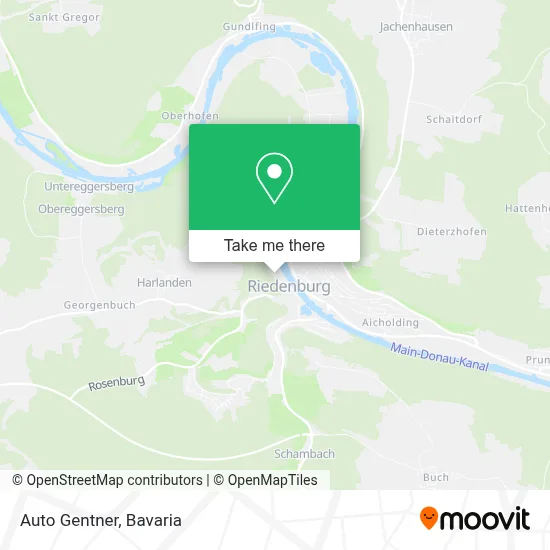 Auto Gentner map