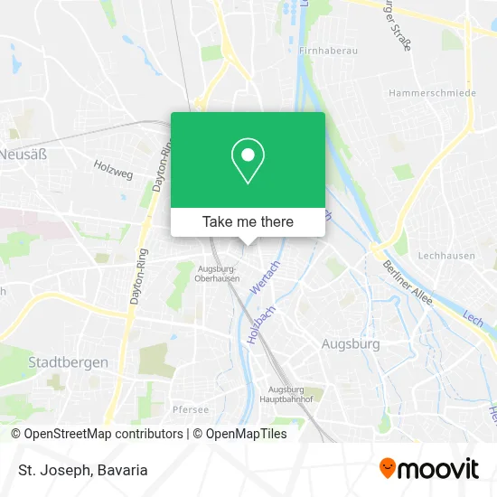 St. Joseph map