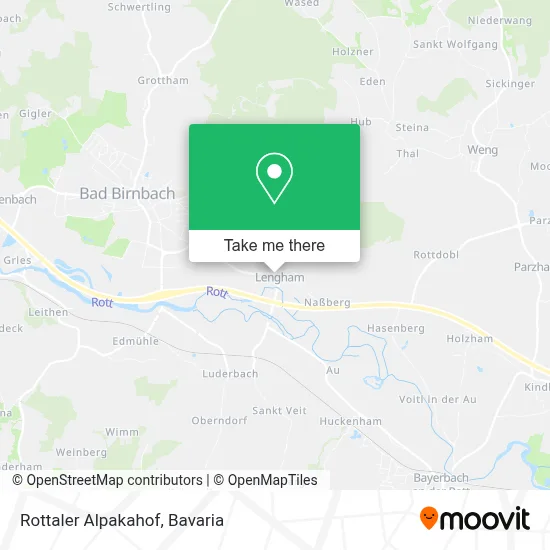 Rottaler Alpakahof map