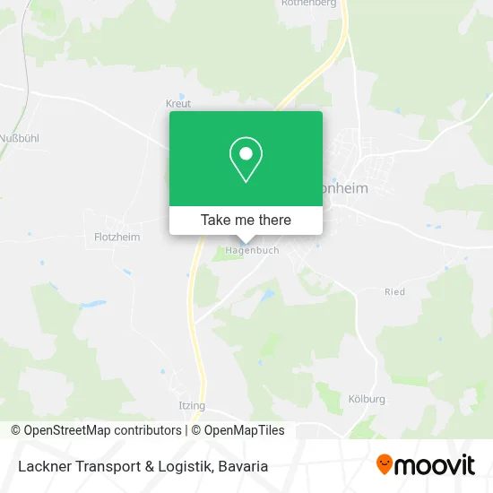 Lackner Transport & Logistik map