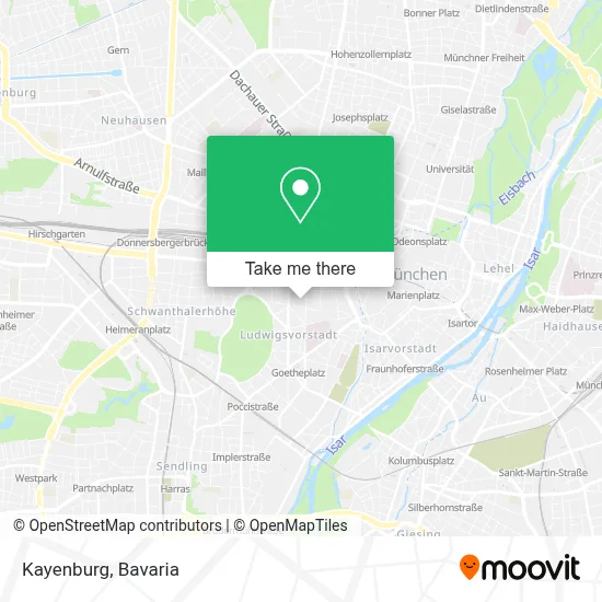 Kayenburg map