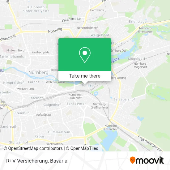 R+V Versicherung map
