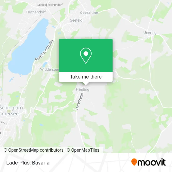 Lade-Plus map
