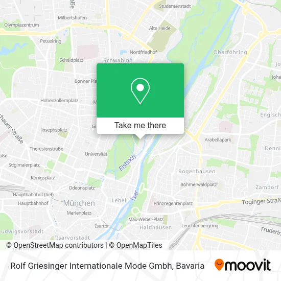 Rolf Griesinger Internationale Mode Gmbh map
