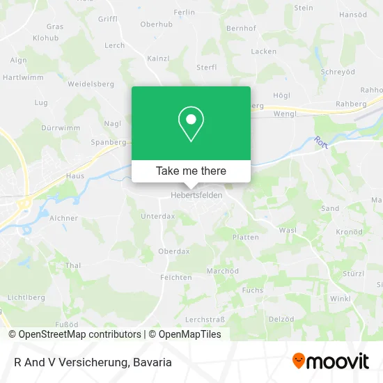 R And V Versicherung map