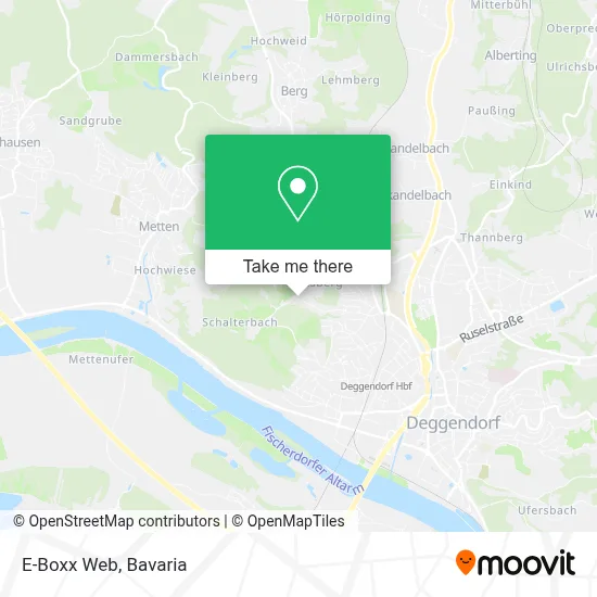 E-Boxx Web map