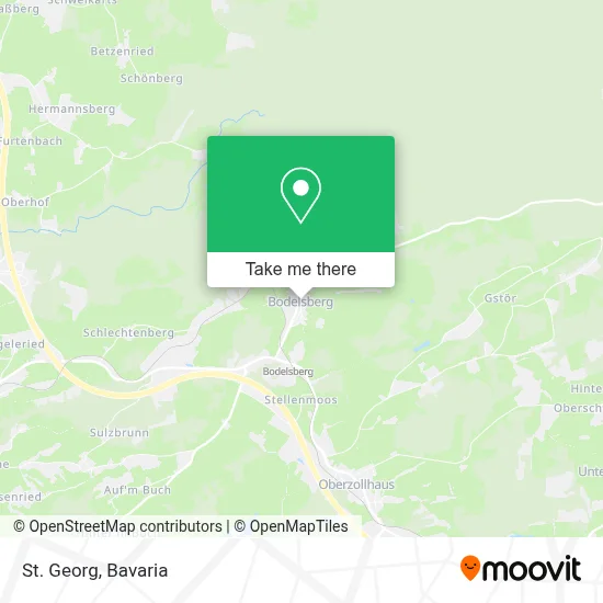 St. Georg map