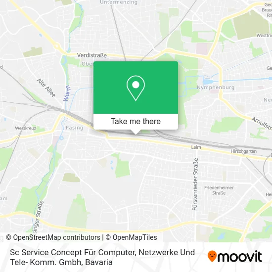 Sc Service Concept Für Computer, Netzwerke Und Tele- Komm. Gmbh map