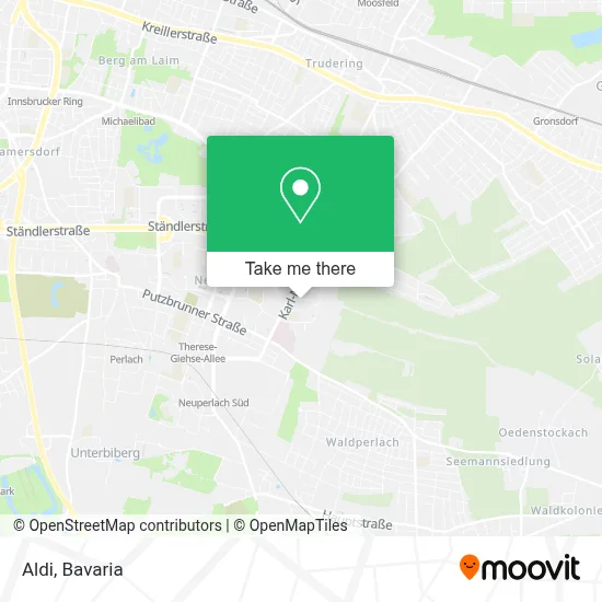Aldi map