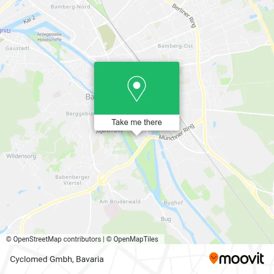 Cyclomed Gmbh map