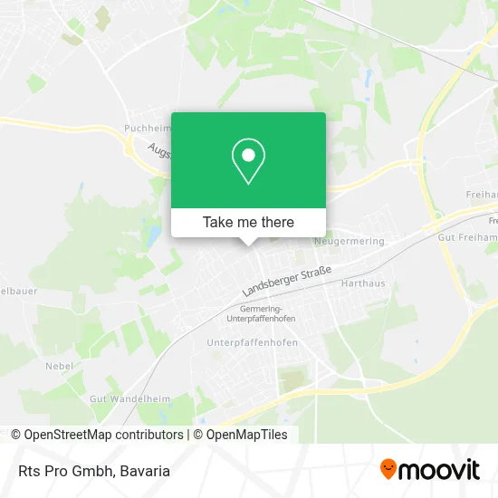 Rts Pro Gmbh map