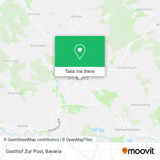 Gasthof Zur Post map