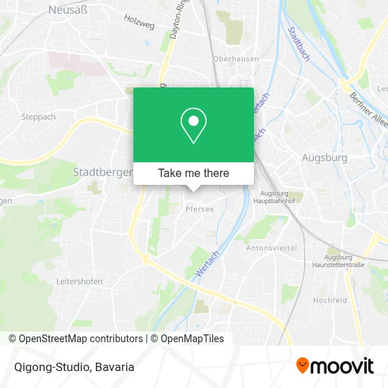 Qigong-Studio map