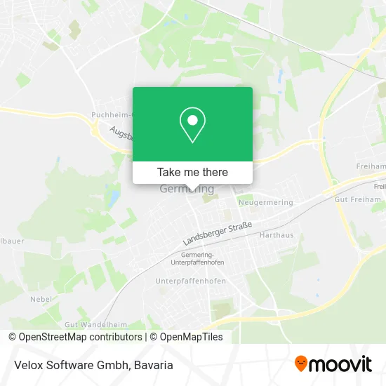 Velox Software Gmbh map