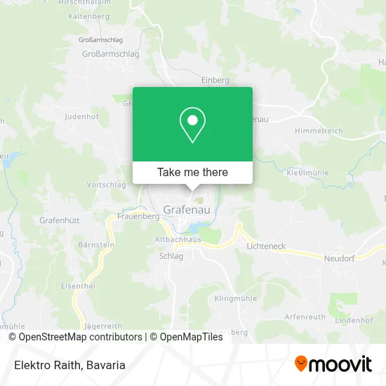 Elektro Raith map