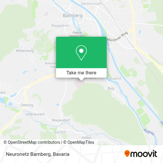 Neuronetz Bamberg map