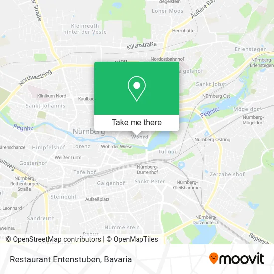 Restaurant Entenstuben map