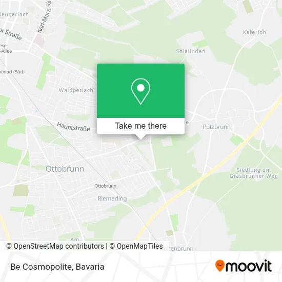 Be Cosmopolite map