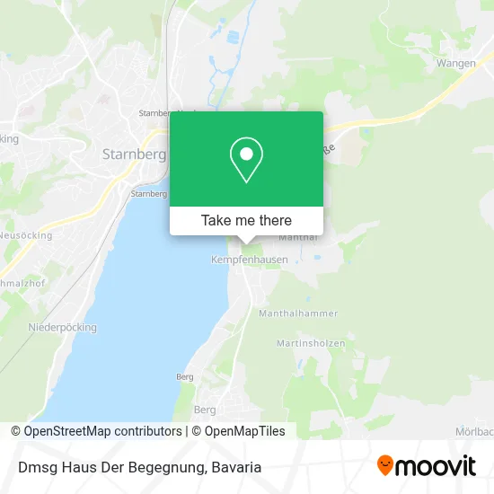 Dmsg Haus Der Begegnung map