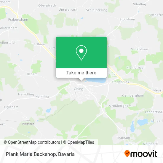 Plank Maria Backshop map