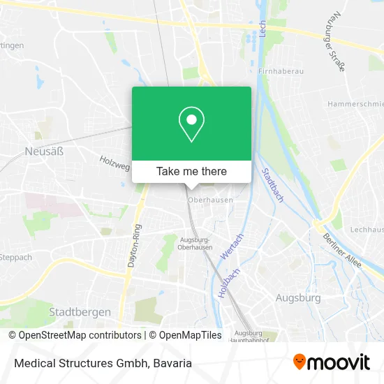 Medical Structures Gmbh map
