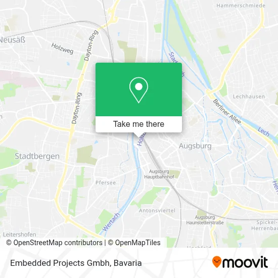 Embedded Projects Gmbh map