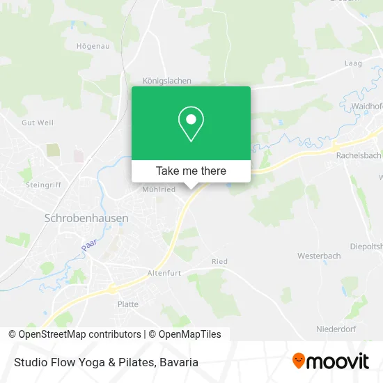 Studio Flow Yoga & Pilates map