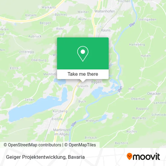 Geiger Projektentwicklung map