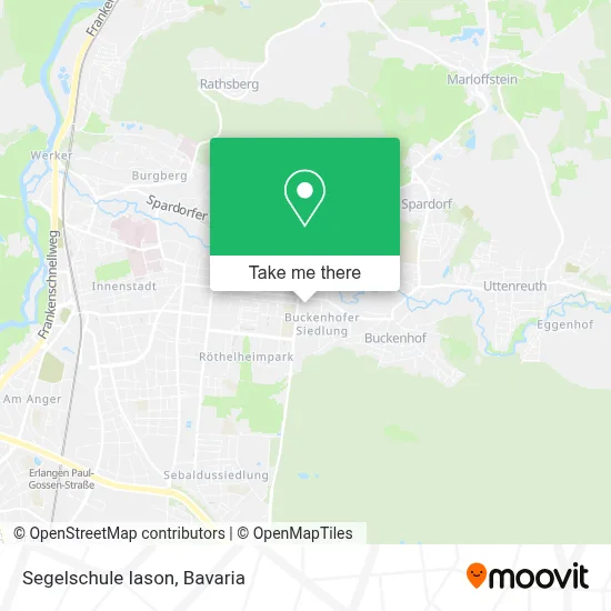 Segelschule Iason map