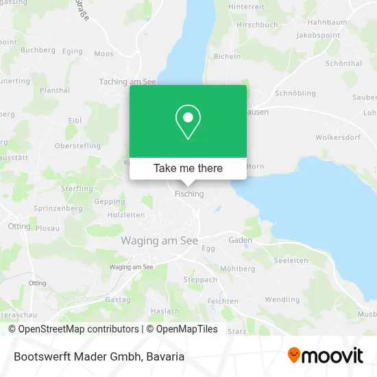 Bootswerft Mader Gmbh map