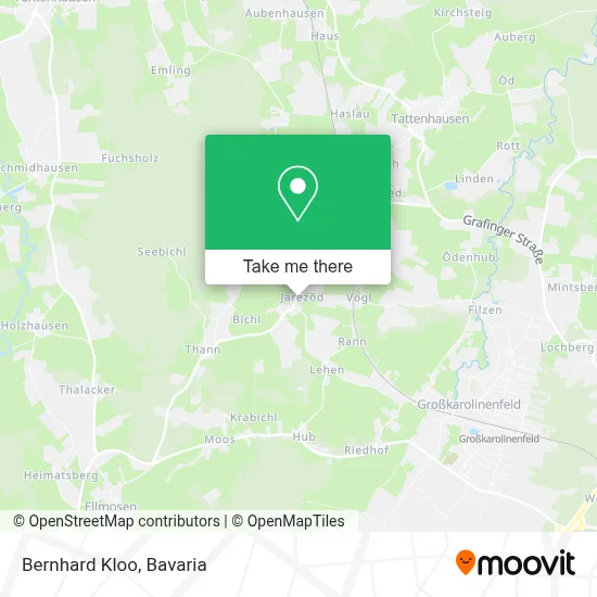 Bernhard Kloo map