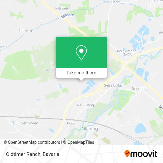 Oldtimer Ranch map