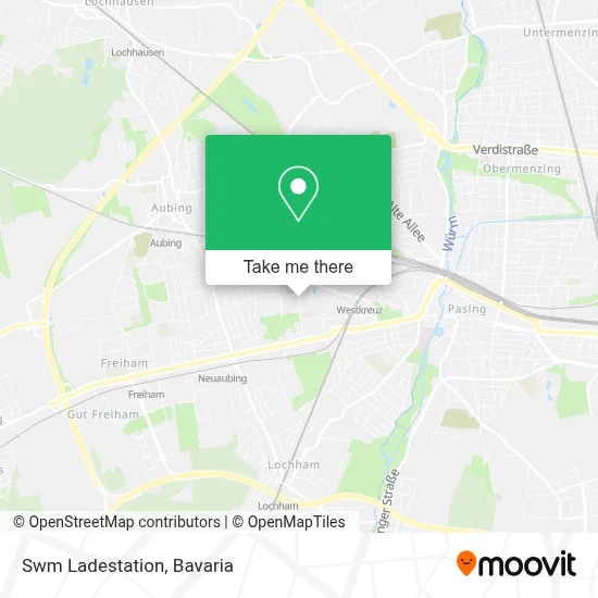 Swm Ladestation map