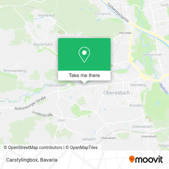 Carstylingbox map