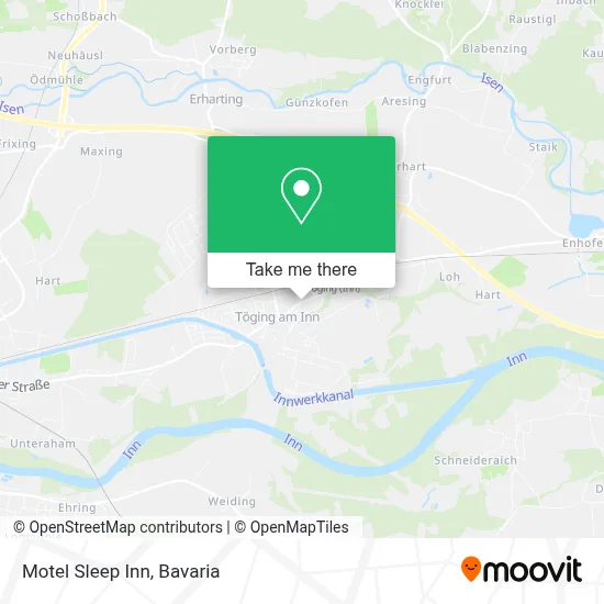 Motel Sleep Inn map