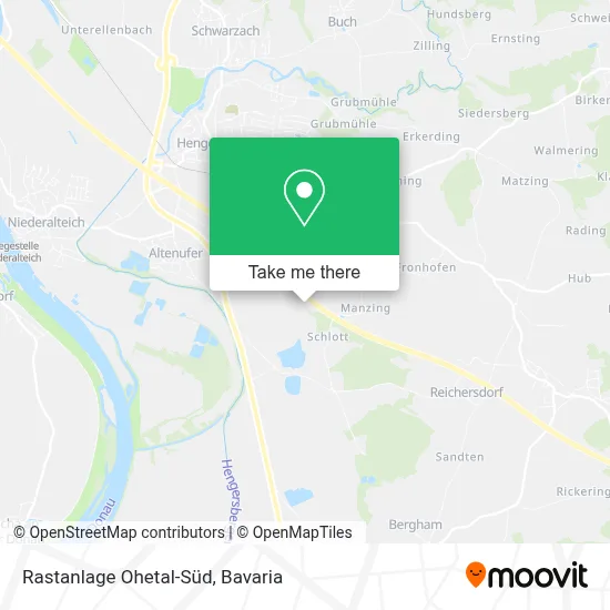 Rastanlage Ohetal-Süd map