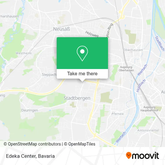 Edeka Center map