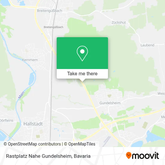 Rastplatz Nahe Gundelsheim map