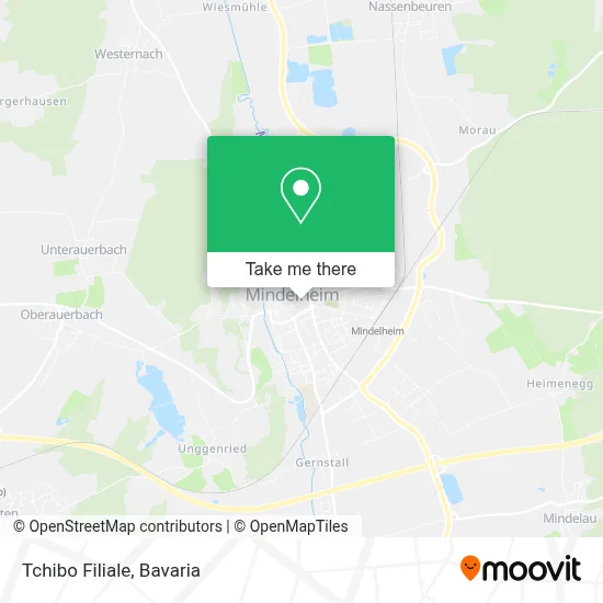 Tchibo Filiale map