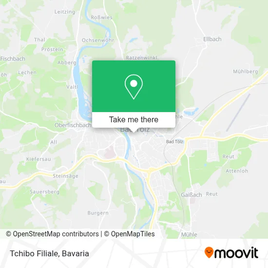 Tchibo Filiale map