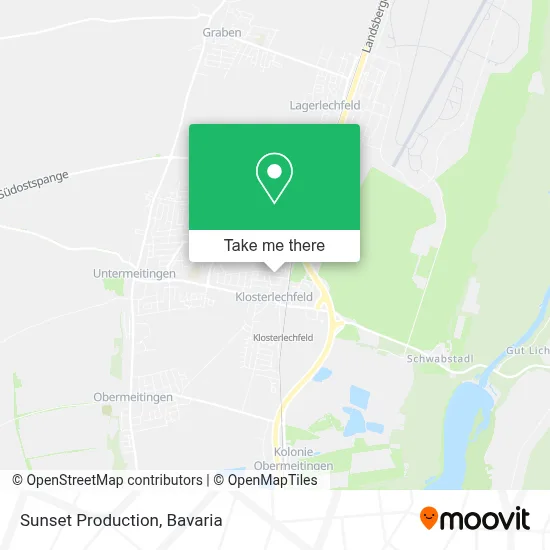 Sunset Production map