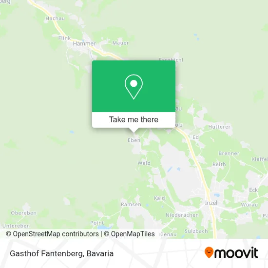 Gasthof Fantenberg map