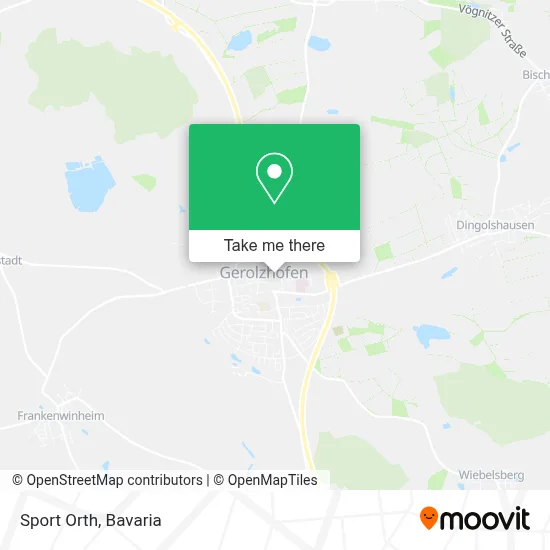 Sport Orth map